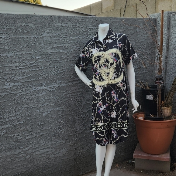 CLASSY GG SHIRT DRESS DUSTER - Picture 8 of 12